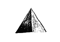 Spinning Triangle Sticker