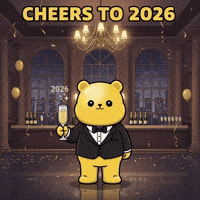 New Years Party GIF by Kanpai Pandas