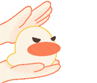 Cheesyduck Sticker by animation_unstop