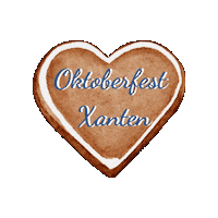 Freizeitzentrum-Xanten oktoberfest festzelt lebkuchenherz fzx Sticker