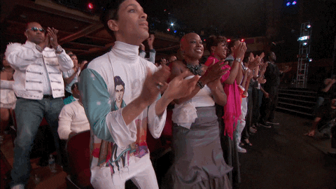 standing ovation applause GIF by BET Awards