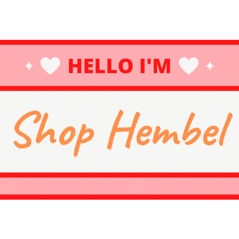 shophembel giphyupload shop hembel stayhembel shophembel Sticker