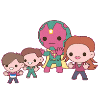 Disney Family Sticker by Marvel Studios