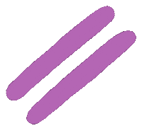 Jessicaldifap purple doodle shape pattern Sticker