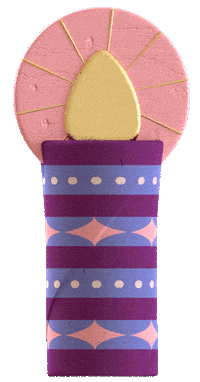 Candle Advent Sticker by KiKA