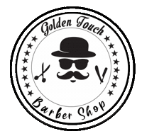 Goldentouch Barber Sticker by Golden Horn Brass