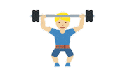 emojivid man emoji activity emojivid Sticker