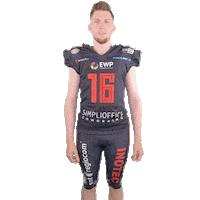 Football Happy Dance Sticker by Potsdam Royals