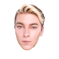 Face Flirt Sticker by Ansheles