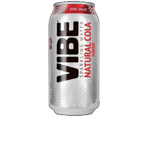 vibedrinksco giphygifmaker vibe soda cola Sticker