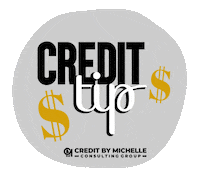Money Tips Sticker by Credit By Michelle
