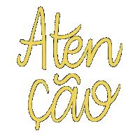 Atencao Sticker