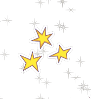 Stars Sparkle Sticker by MujeresSobresalientes