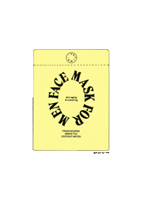 Hetime skincare selfcare hydrate facemask Sticker