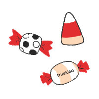 Trick Or Treat Party Sticker by Truekind