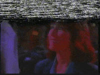 perlasardella glitch vhs gif artist rewind GIF