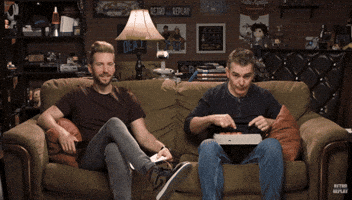 RETROREPLAY video games nolan north troy baker retro replay GIF