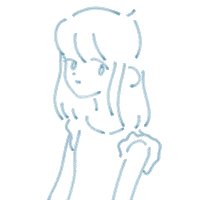 Happy White Line Sticker