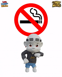Stop Smoking Clean Air GIF by Zhot Music