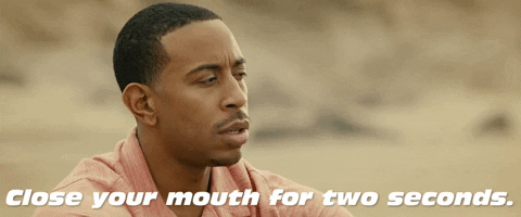 Fast And Furious Shut Up GIF by The Fast Saga