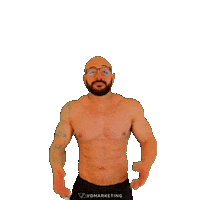 Academia Bodybuilder Sticker by VD Marketing