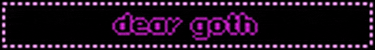 pinkukingdom pink black goth y2k GIF