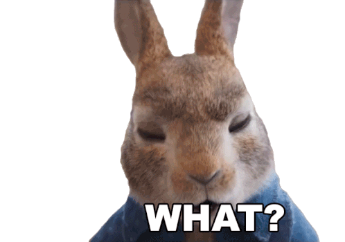 Scream What Sticker by Peter Rabbit Movie