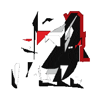 v4company games company vermelho v4 Sticker