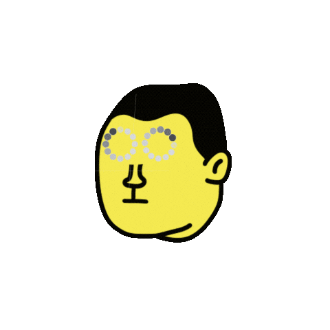 Confused Glitch Sticker