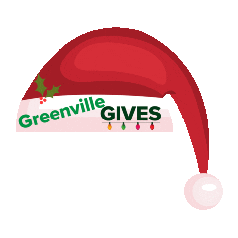 Santa Hat Sticker by City of Greenville, NC