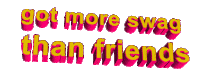 pink swag GIF by AnimatedText