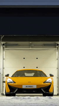 snow supercar GIF by McLaren Automotive
