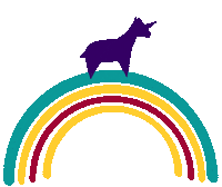 Happy Rainbow Sticker by ftutb