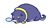 Tired Shiba Inu Sticker by Fran
