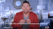 Usa Network Television GIF by Miz & Mrs