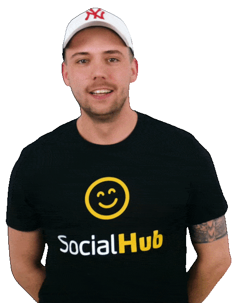 Surprise Wow Sticker by SocialHub