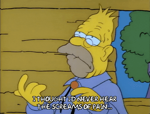 Season 1 Grandpa Simpson GIF by The Simpsons