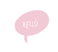 vonallabor hello pink rose greetings Sticker