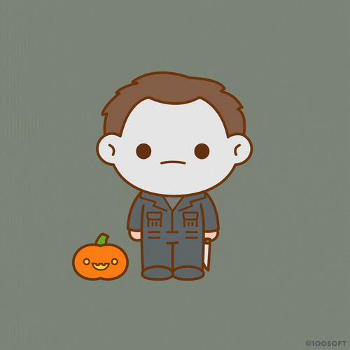 Michael Myers Halloween GIF by 100% Soft