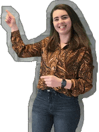 CliqMediaMarketing pointing cliq media and marketing jen bryan Sticker