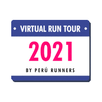 peru_runners running peru perurunners peru runners Sticker