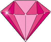 loveyoboki love pink red crystal Sticker