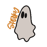 Halloween Ghost Sticker