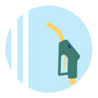 Oil Refuel Sticker by Allianz Direct
