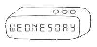 Alarm Clock Day Sticker by The Influence Agency