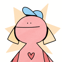 happy little girl GIF