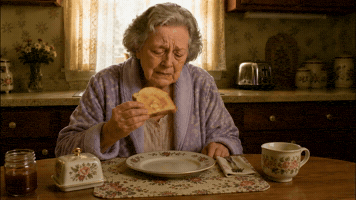 Old Lady Crying GIF