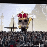 Cheer King GIF by Sad Hamster