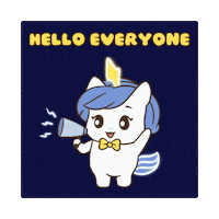 Good To See You Bu Sticker by Brave Unicorn