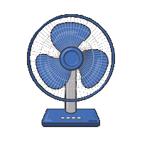 Fan Wind Sticker